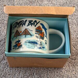 Starbucks Coffee Tea Mug Cup 2023 Tampa Bay Florida Been There Collection Boxed